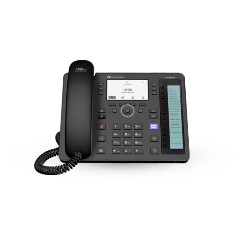 AudioCodes C436HD Téléphone IP avec module Teams