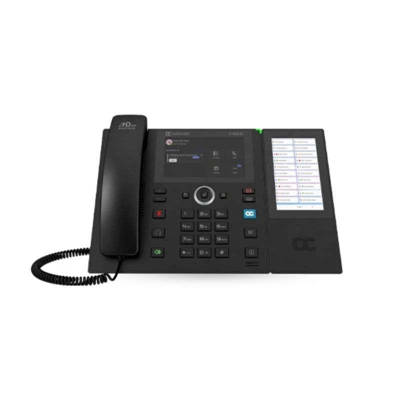 AudioCodes C456HD Téléphone Teams avec bouton d'urgence