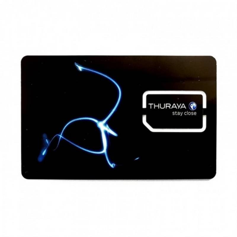Carte SIM Prépayée Thuraya 1 an