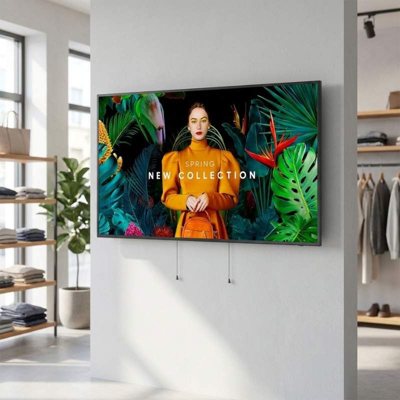 Pack écran 4K Samsung QBC65 + Support mural Vision VFM-W4X4