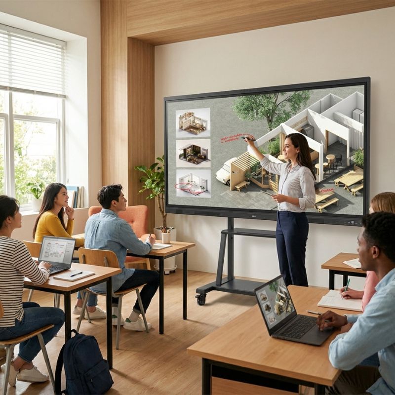 LG CreateBoard TR3DQ Écran interactif UHD 55''