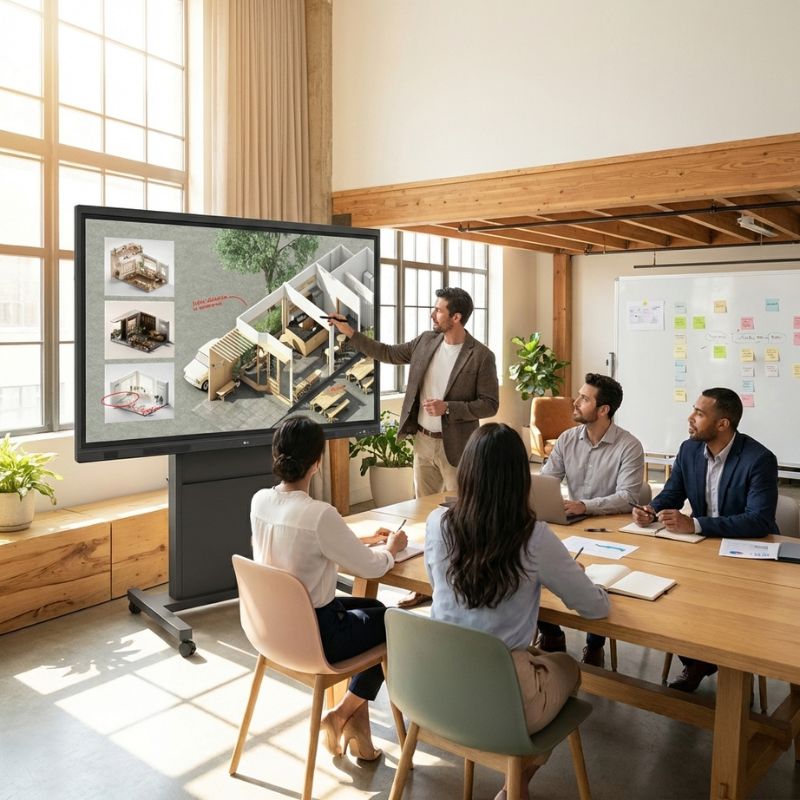 LG CreateBoard TR3DQ Écran interactif UHD 75''