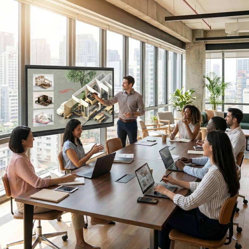 LG CreateBoard TR3DQ Écran interactif UHD 86''