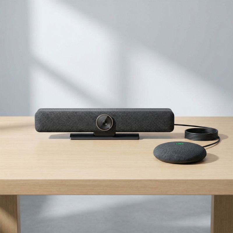 Pack Cleyver Medium Room Bar 4K + micro d'extension filaire