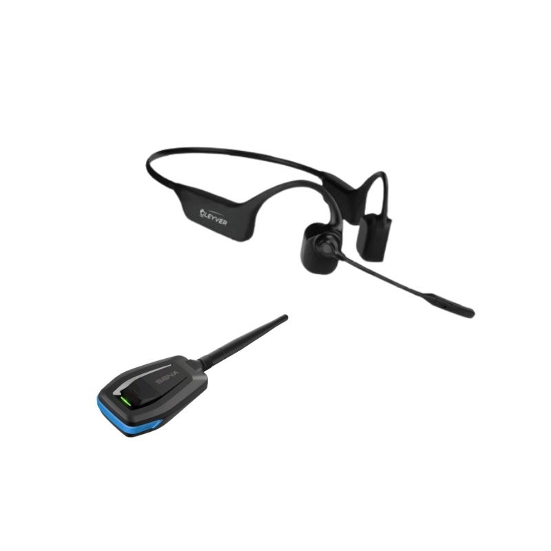 Pack Sena MeshPort Bleu + Casque Cleyver Open Ear UC