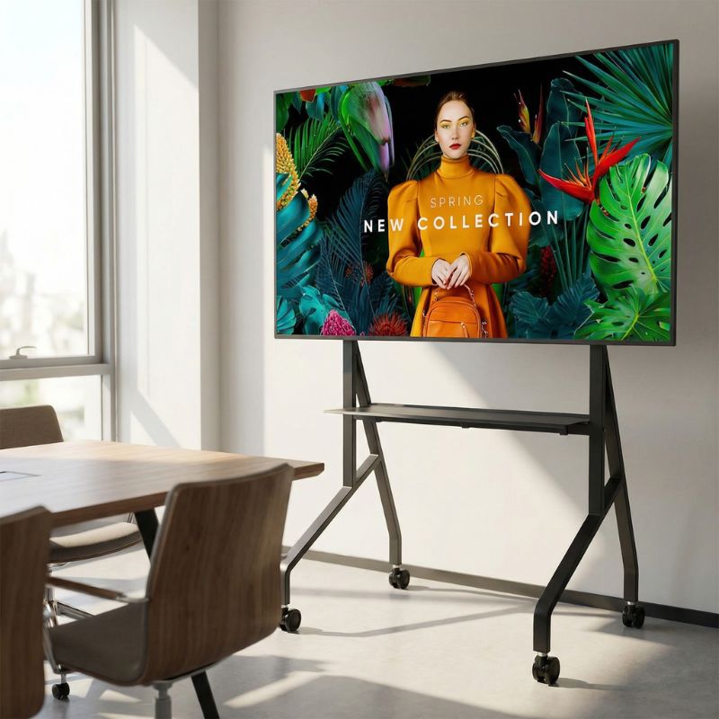 Pack écran 4K Samsung QMC 65" + support mobile Neomounts