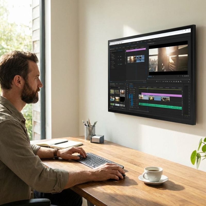 Apple Studio Display 27'' 5K verre nano-texturé, montage VESA