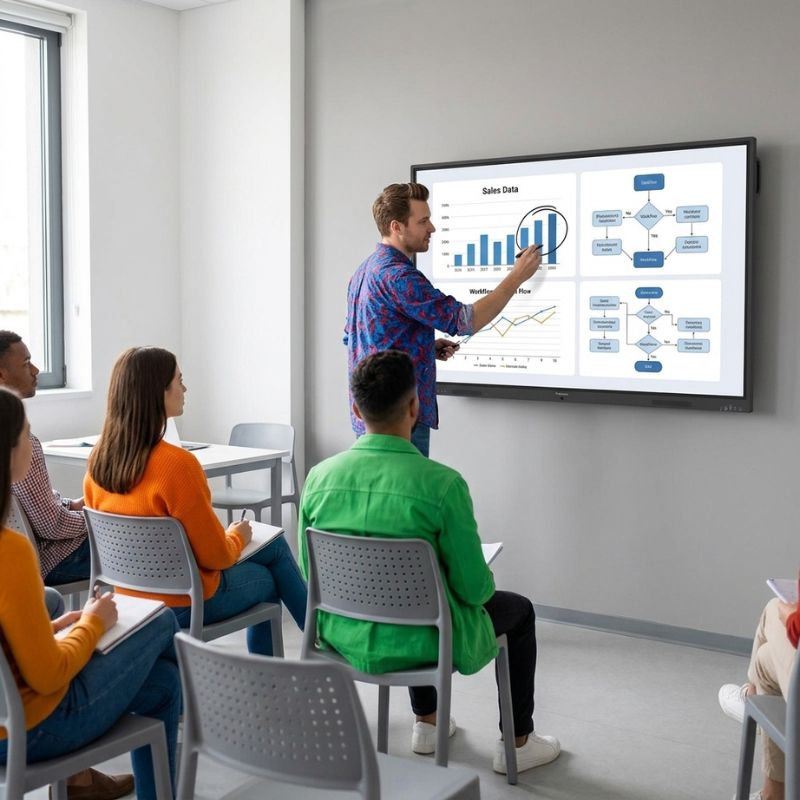 ViewSonic ViewBoard IFP6535-1-3C Écran interactif 4K EDLA 65''