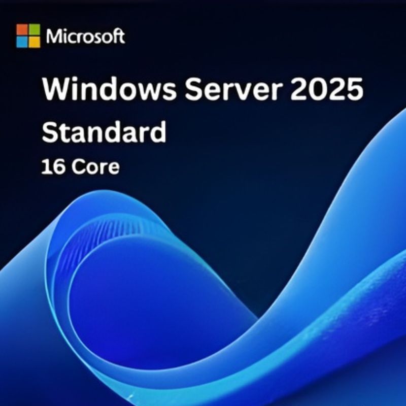 Microsoft Windows Server 2025 Standard 16 Core Licencia Digital Reacondicionada