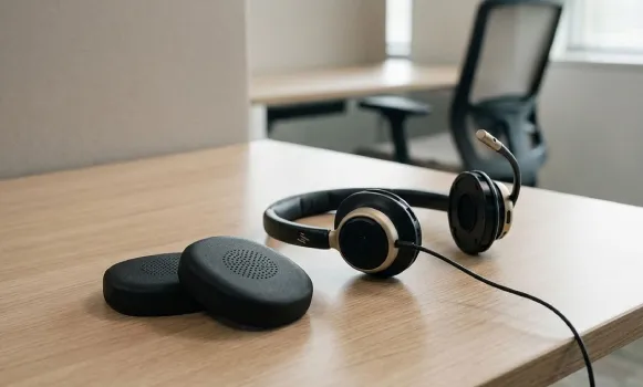 Mousses et coussinets pour casque audio professionnel à remplacer sur les écouteurs