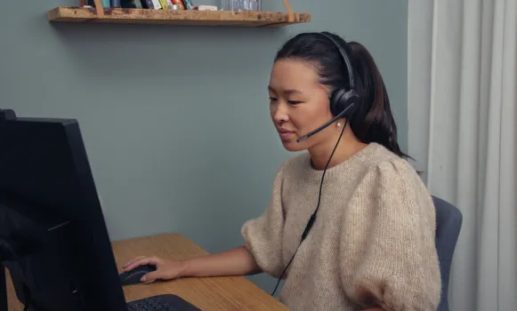 Casque EPOS avec microphone pour appels professionnels et visioconférences
