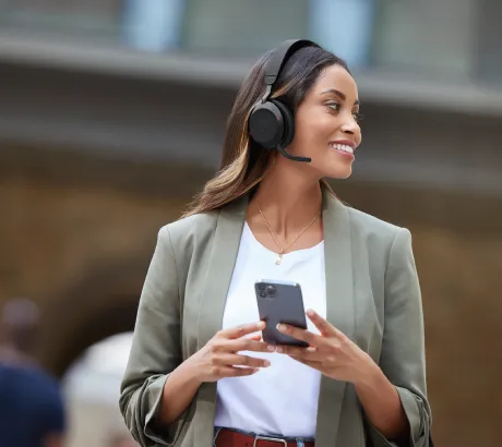 Casque Bluetooth avec microphone pour les appels sur smartphone