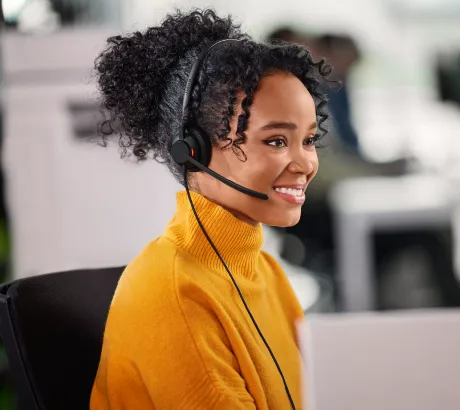 Casque professionnel avec microphone pour les appels et visioconférences Microsoft Teams