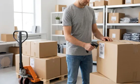 Lecteur code barre sans fil Lecteur code barre sans fil pour magasin et entrepôt