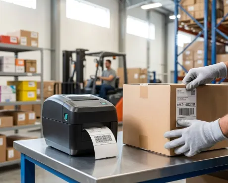 Imprimante d'étiquettes thermique professionnelle