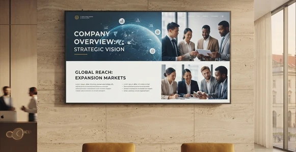 Écran professionnel Samsung
