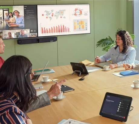 Salle de réunion et visioconférence