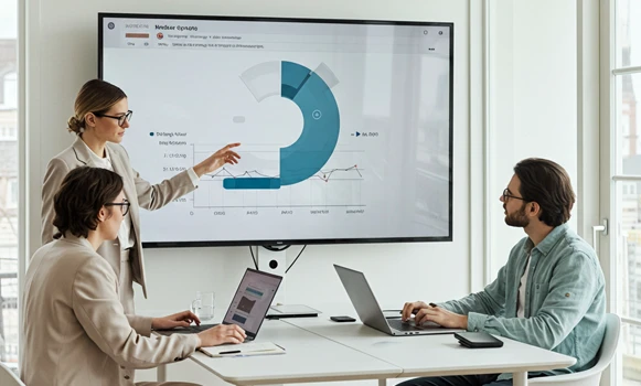 Écran tactile pour salle de réunion