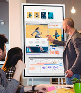 Écrans tactiles salles de réunion