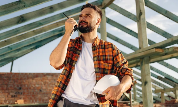 Talkie walkie chantier