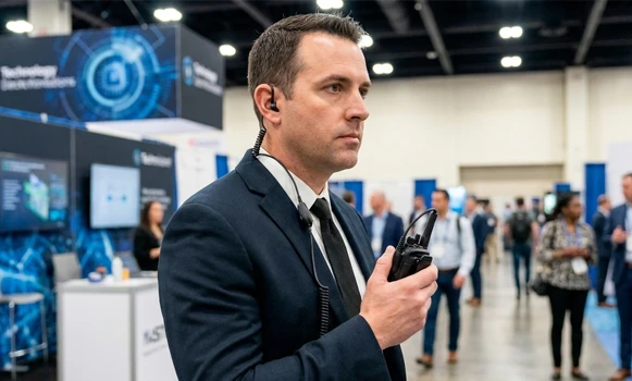 Talkie walkie avec oreillette