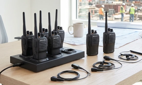 Talkies walkies avec chargeurs / batteries