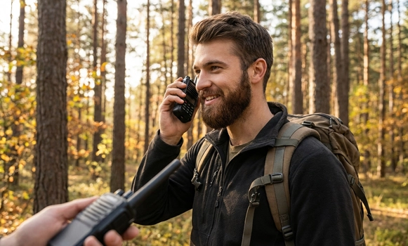 Radio amateur outdoor