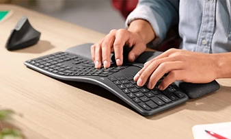 Clavier ergonomique