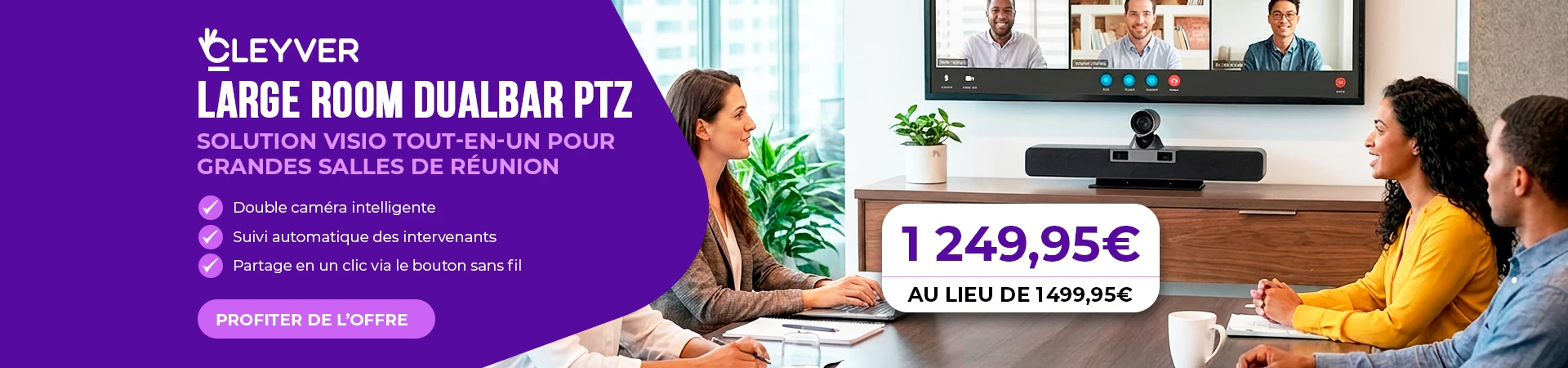 Cleyver DUALBAR PTZ