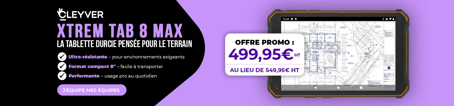 Cleyver XTREM Tab 8 Max