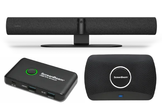 Jabra PanaCast 50 + ScreenBeam 1100 Plus +
USB Pro Switch