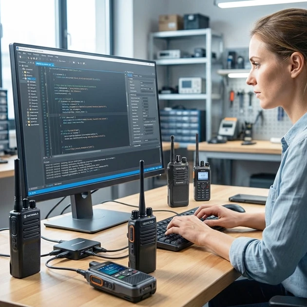 Configuration du parc radio – Avancée 