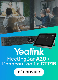 Yealink MeetingBar A20 + Ecran tactile CTP18