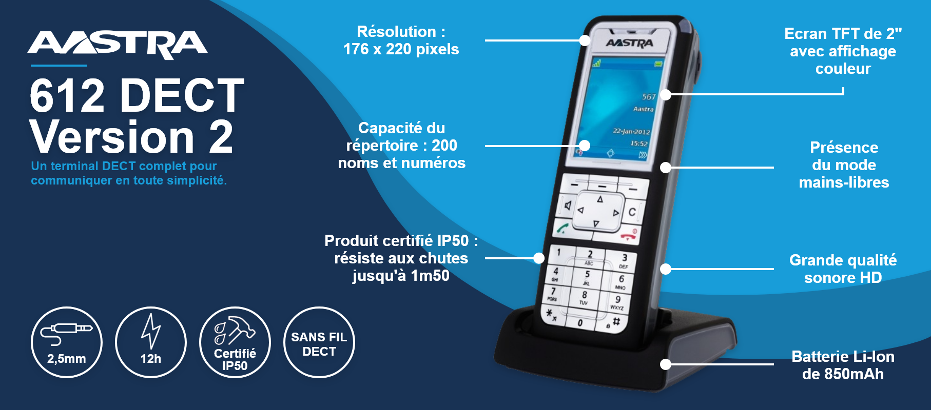 Aastra 612 DECT - Version 2