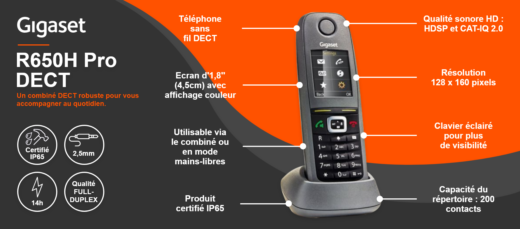 Gigaset R650H Pro DECT