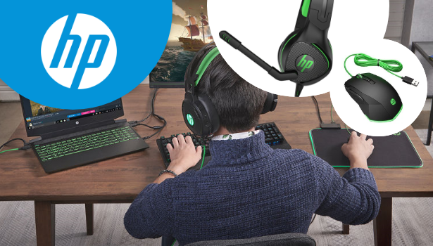 Casque HP Pavilion 400 + Souris HP Pavilion 200