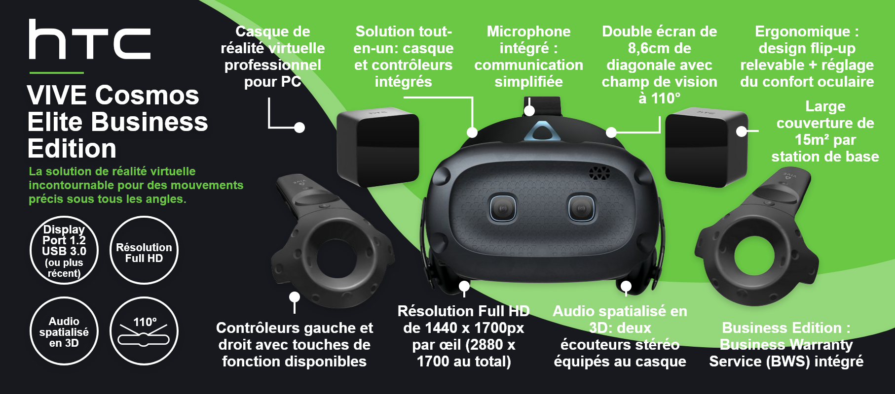 HTC VIVE Cosmos Elite Business Edition