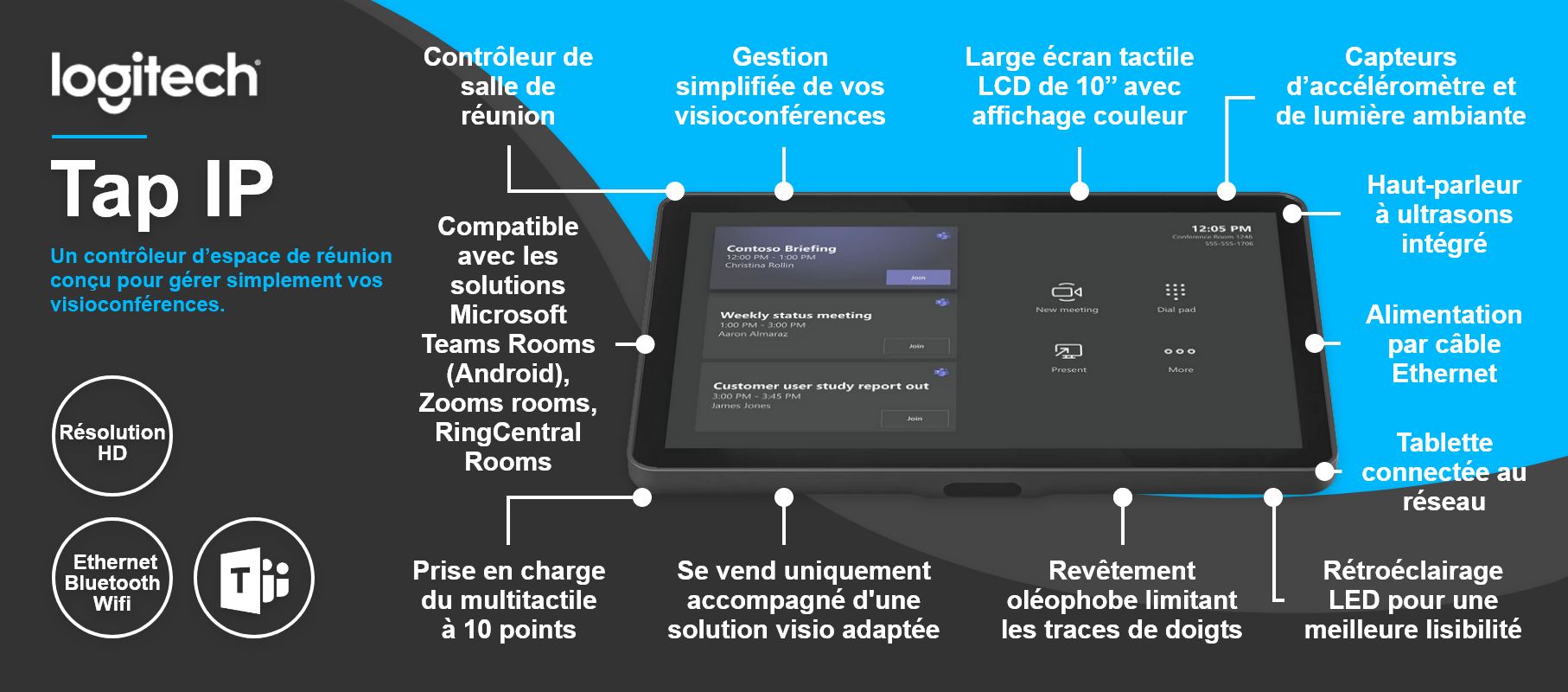 Logitech Tap IP