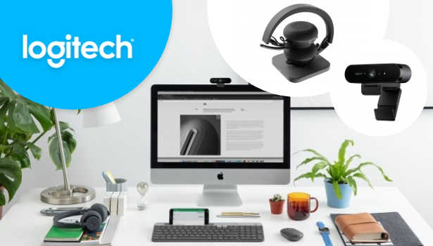 Logitech Brio + Zone Wireless