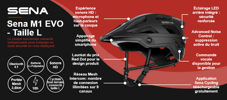 Sena M1 EVO – Taille L