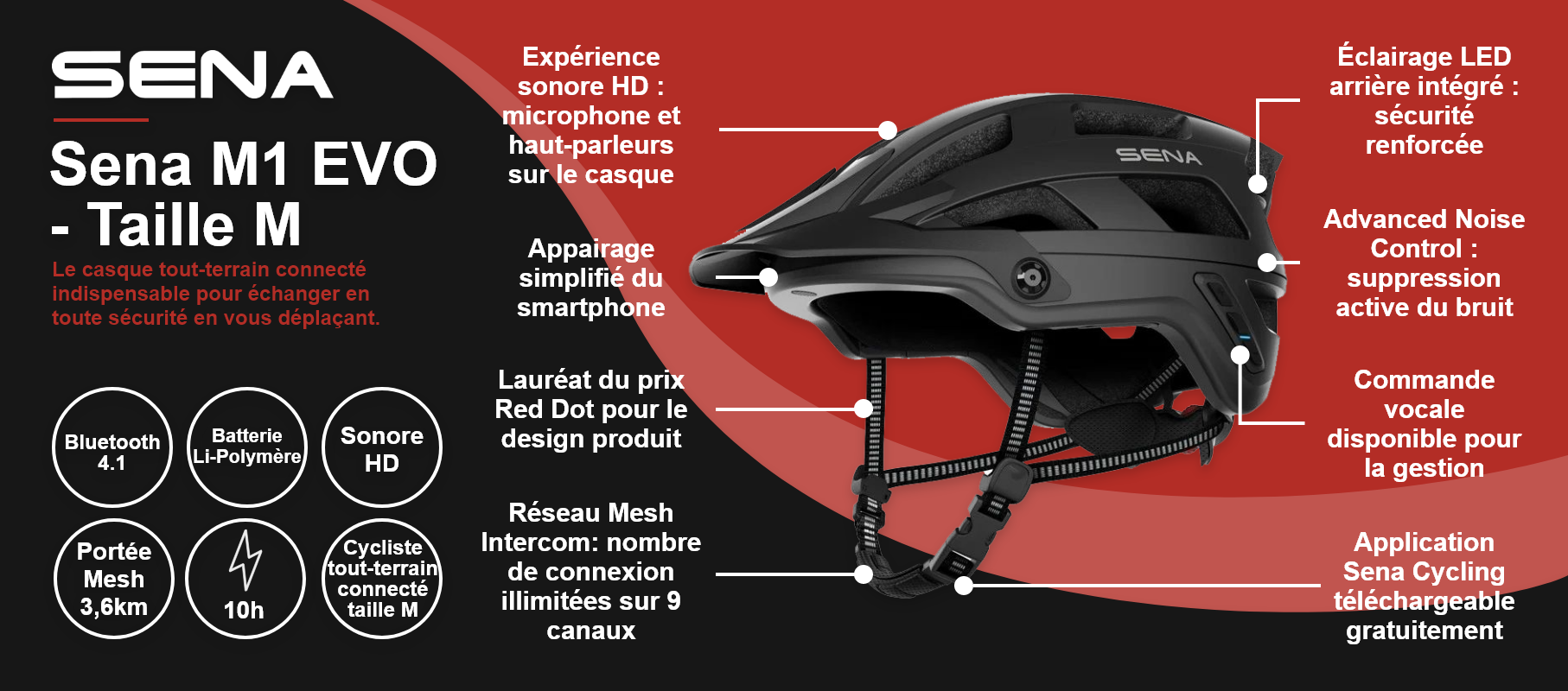 Sena M1 EVO – Taille M