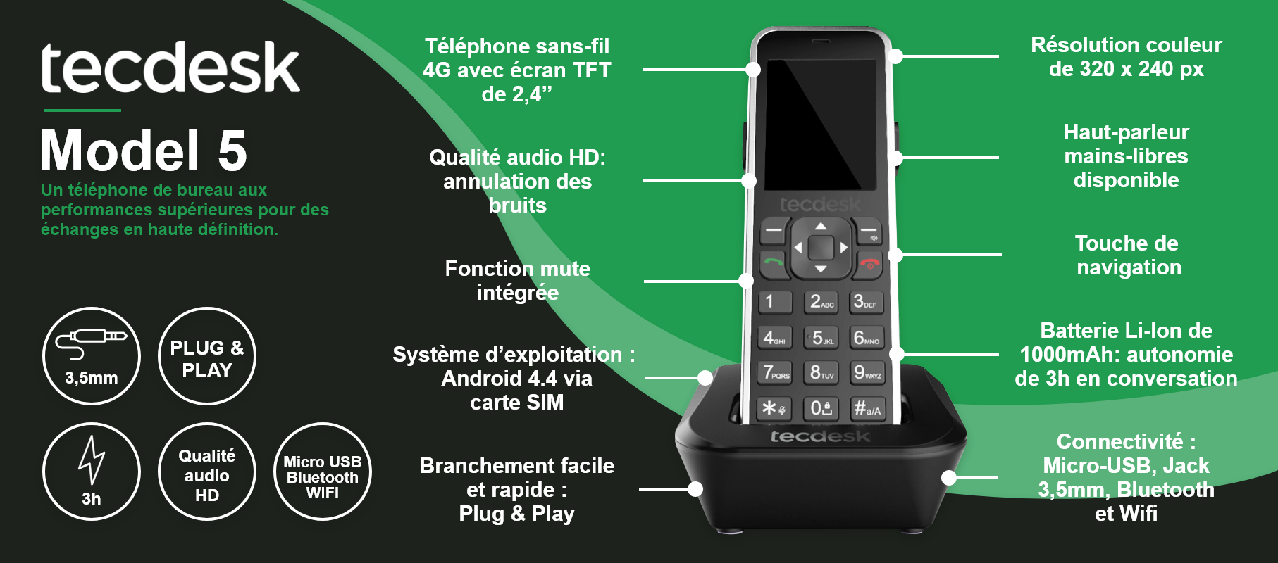 Tecdesk Model 5