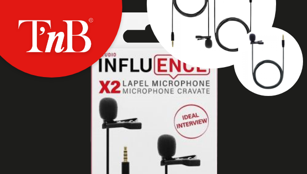 T’NB Influence – Pack de 2 microphones cravate