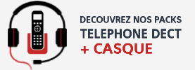 Packs téléphone sans fil + casque