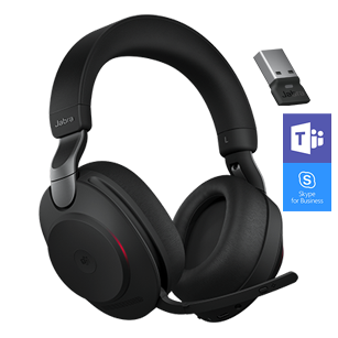 Jabra Evolve2 85 Link380a MS Stereo - Noir