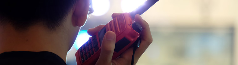 Les accessoires d'un talkie professionnel