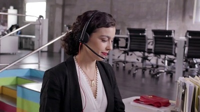 Plantronics Blackwire C310 - Cuffia Monoauricolare USB Con Microfono Cancellazione Rumore, 85618-02, Design Professionale, Audio A Banda Larga