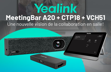 Yealink MeetingBar A20 + CTP18 + VCH51