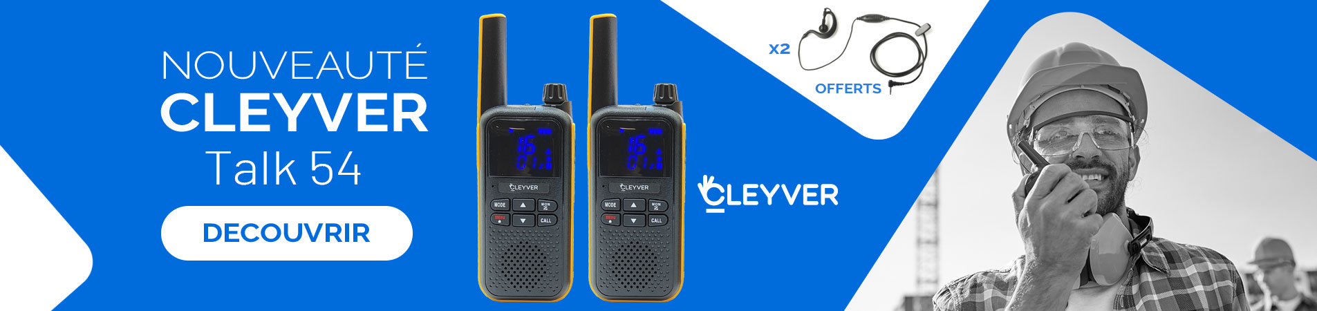 Nouveau talkie Cleyver